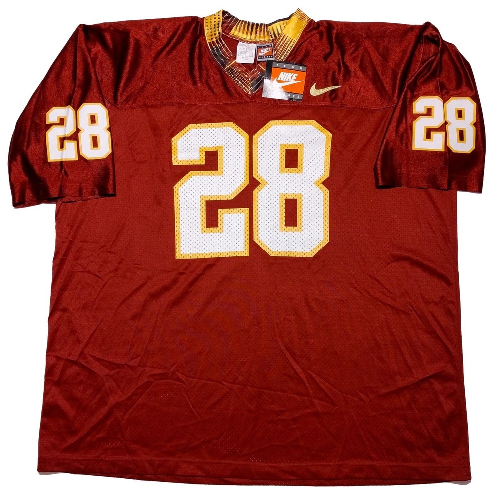 VTG NIKE Florida‎ State Seminoles FSU Jersey Warrick Dunn 1990s Made USA ~ New